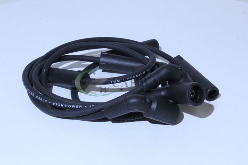 Провода высокого напряжения Sens 1.3, Lanos 1.4 (МеМЗ) силиконовые T1311-3707080 Tesla