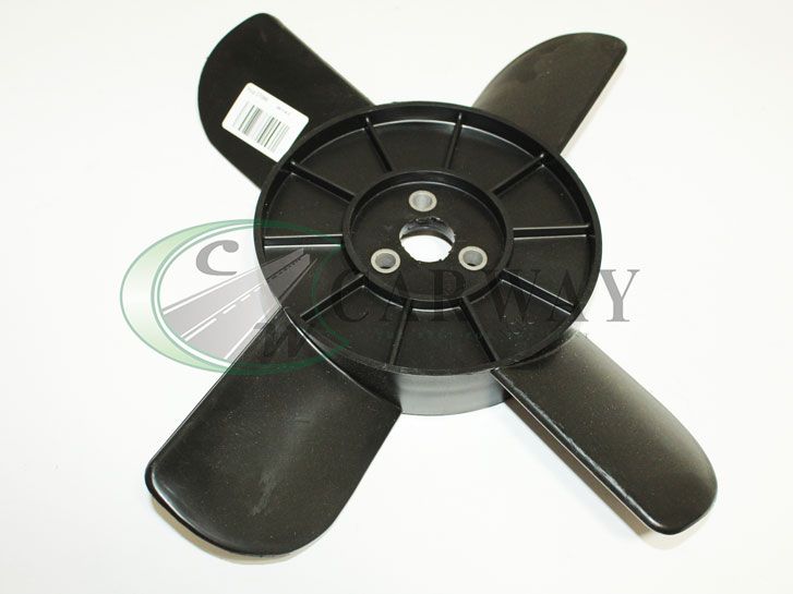 Вентилятор системи охолодження (крильчатка) ВАЗ 2101-07 (4-х лоп.) чорна 2101-1308008 Інтерпласт