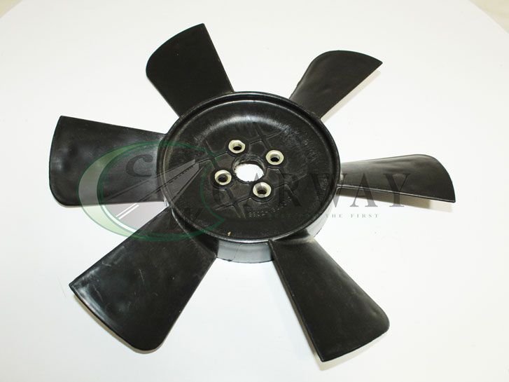 Вентилятор системи охолодження (крильчатка) Газель (6-ти лоп.) чорна 3302-1308010 Інтерпласт