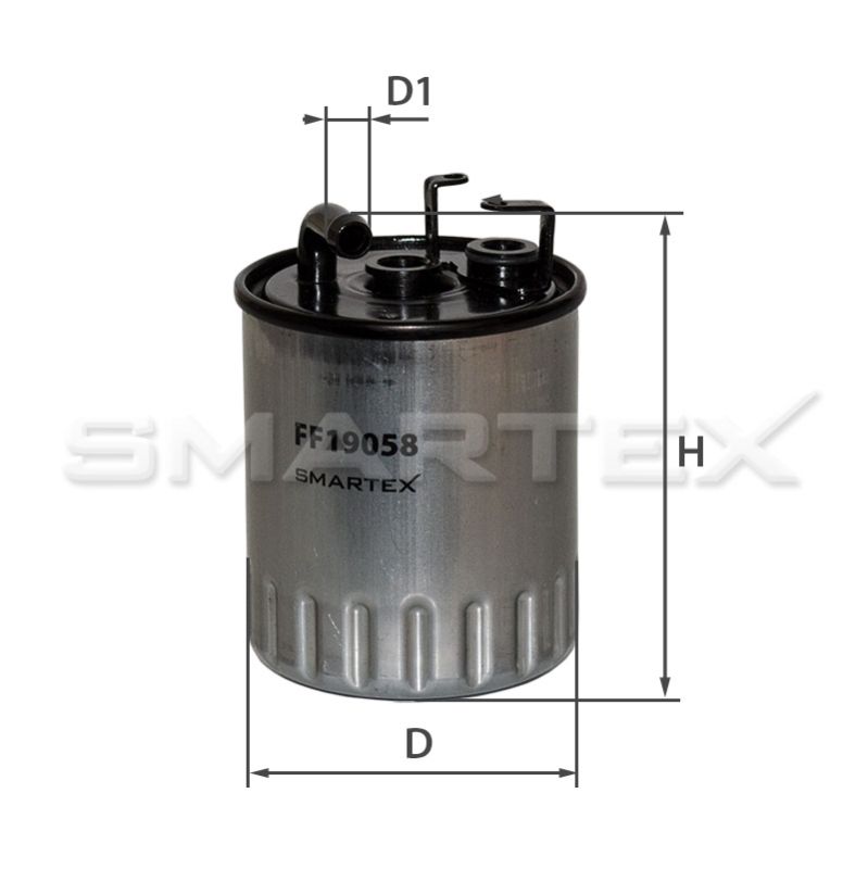 Фильтр топливный MERCEDES-BENZ (PP 841/1 /  WF8239 / KL 100/2 / WK 842/13)