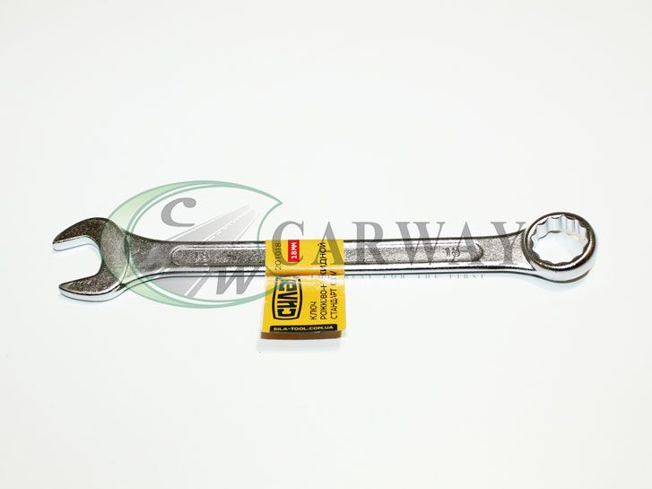 Ключ ріжково-накідний стандарт CRV (18 мм)