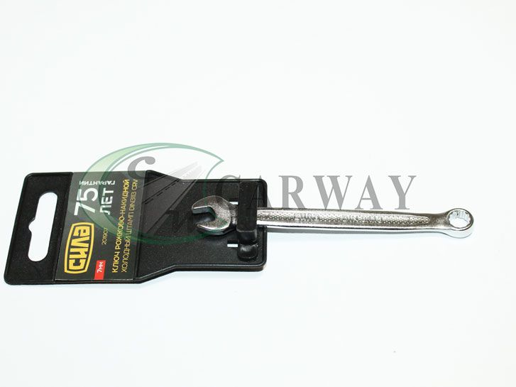 Ключ ріжково-накідний (7 мм) хол.штамп DIN3113