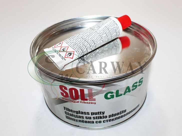 Шпаклювання зі скловолокном 1.5кг Glass (зелена)