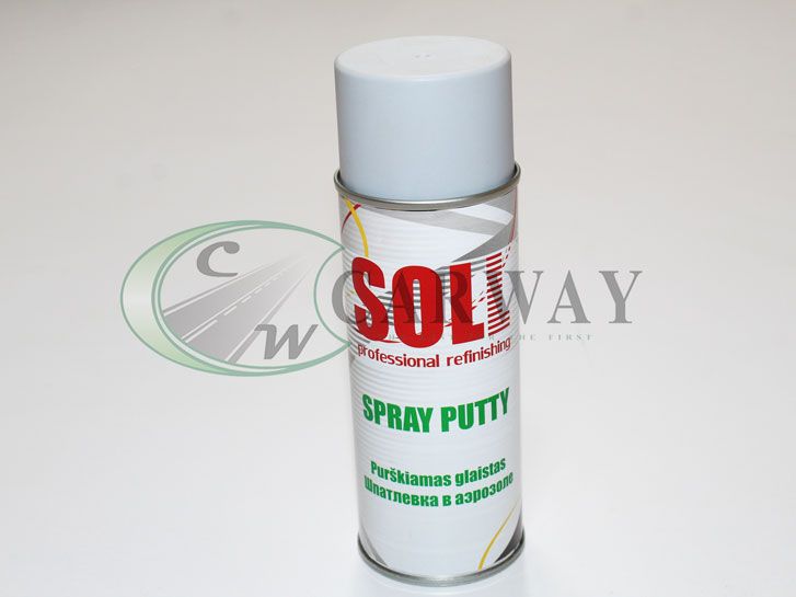 Шпаклівка аерозольна 0.4л Spray Putty (сіра)