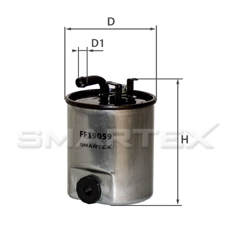 Фильтр топливный MERCEDES-BENZ (PP 841/3 / WF8274 / KL 174 / WK 842/18)